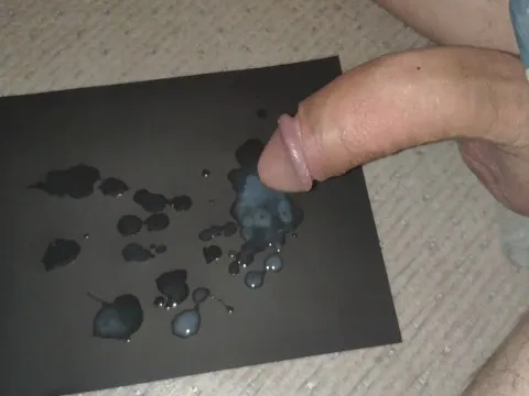 Curved One's public toilet hand-job concludes in a super-naughty mass ejaculation madness