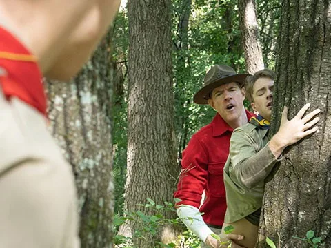 Legrand Teddy predominates and penalizes a tantalized scout fro his hefty pipe